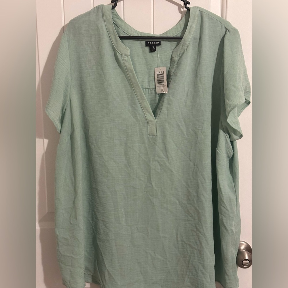 Torrid Pullover Blouse - Picture 2 of 5